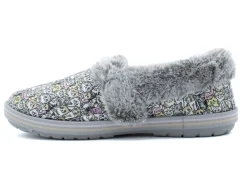 Slippers|SKECHERS BOBS Too Cozy Purr Party GRAY