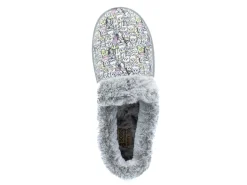 Slippers|SKECHERS BOBS Too Cozy Purr Party GRAY