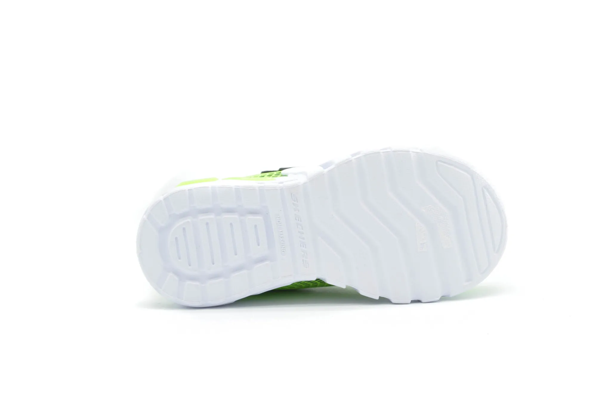 Athletic|SKECHERS Boys Flex Glow Elite LIME