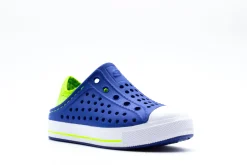 Athletic|SKECHERS Boy's Guzman Steps - Aqua Surge Slip-On - Toddler BLUE