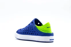 Athletic|SKECHERS Boy's Guzman Steps - Aqua Surge Slip-On - Toddler BLUE