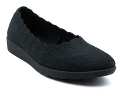 Casual|SKECHERS Cleo Flex Wedge - Spellbind BLACK