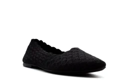 Casual|SKECHERS Cleo - Honeycomb Flat BLACK
