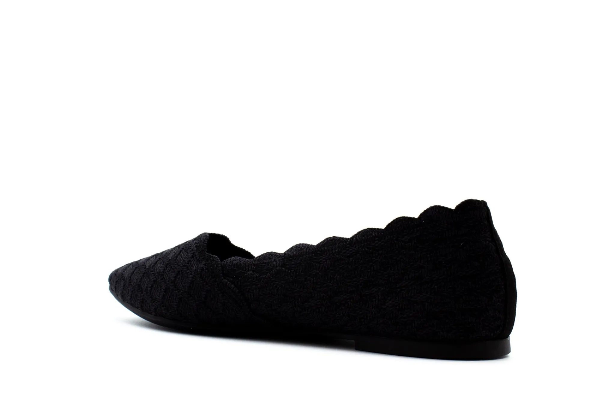 Casual|SKECHERS Cleo - Honeycomb Flat BLACK
