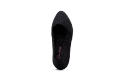 Casual|SKECHERS Cleo - Honeycomb Flat BLACK