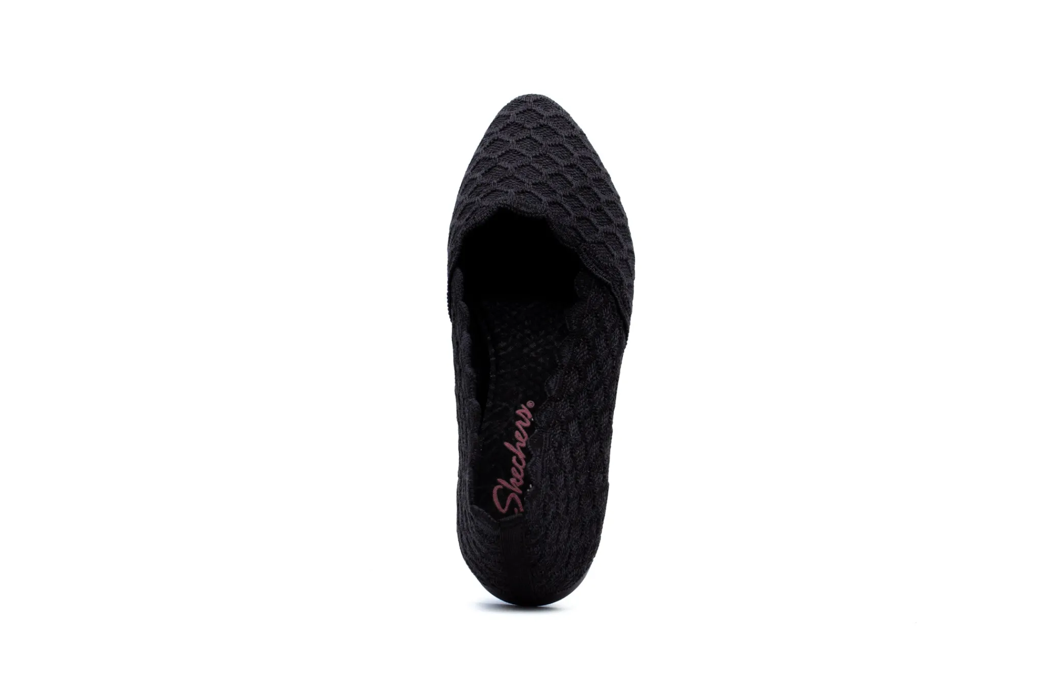 Casual|SKECHERS Cleo - Honeycomb Flat BLACK