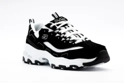 Athletic|SKECHERS D'Lites - Daisy Showers BKWHT