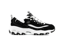 Athletic|SKECHERS D'Lites - Daisy Showers BKWHT