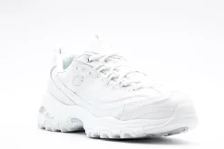 Athletic|SKECHERS D'lites Fresh Start WHITE