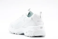 Athletic|SKECHERS D'lites Fresh Start WHITE