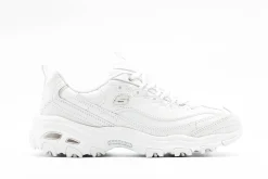 Athletic|SKECHERS D'lites Fresh Start WHITE