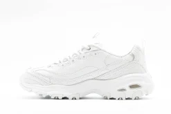 Athletic|SKECHERS D'lites Fresh Start WHITE