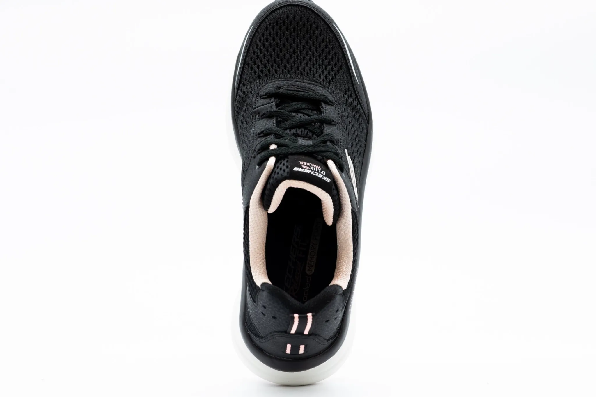 Athletic|SKECHERS D'Lux Walker Infinite Motion BKPNK