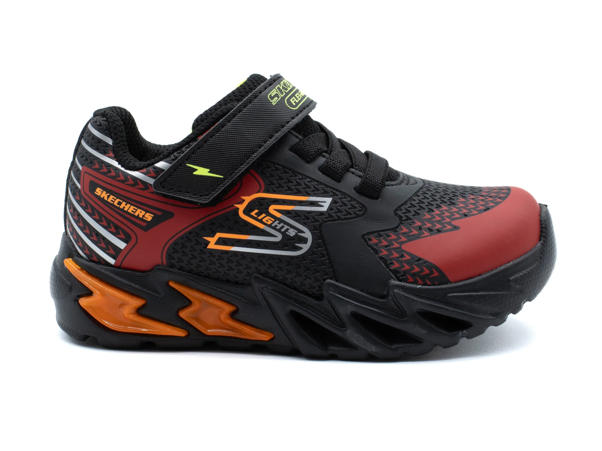 Athletic|SKECHERS Flex-Glow Bolt Sneakers BKRED