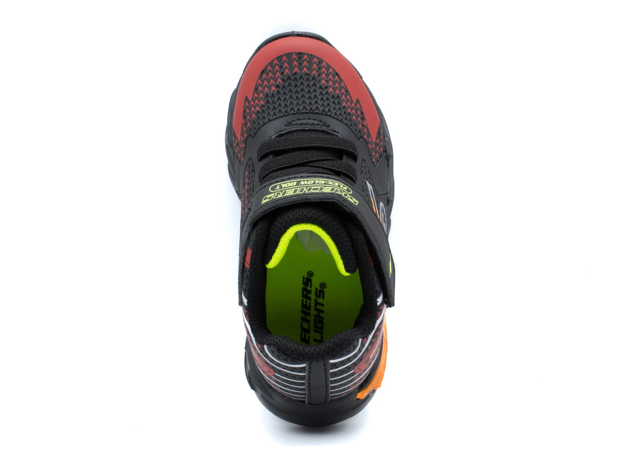 Athletic|SKECHERS Flex-Glow Bolt Sneakers BKRED