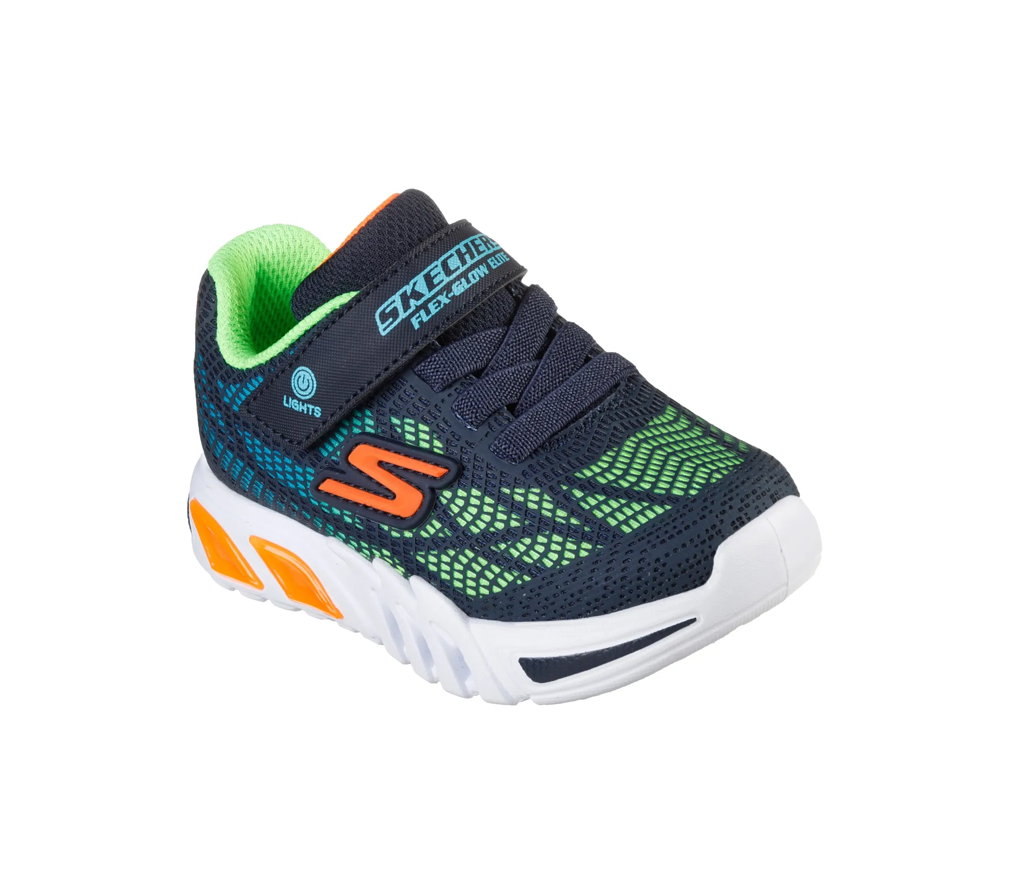 Athletic|SKECHERS Flex-Glow Elite NAVY