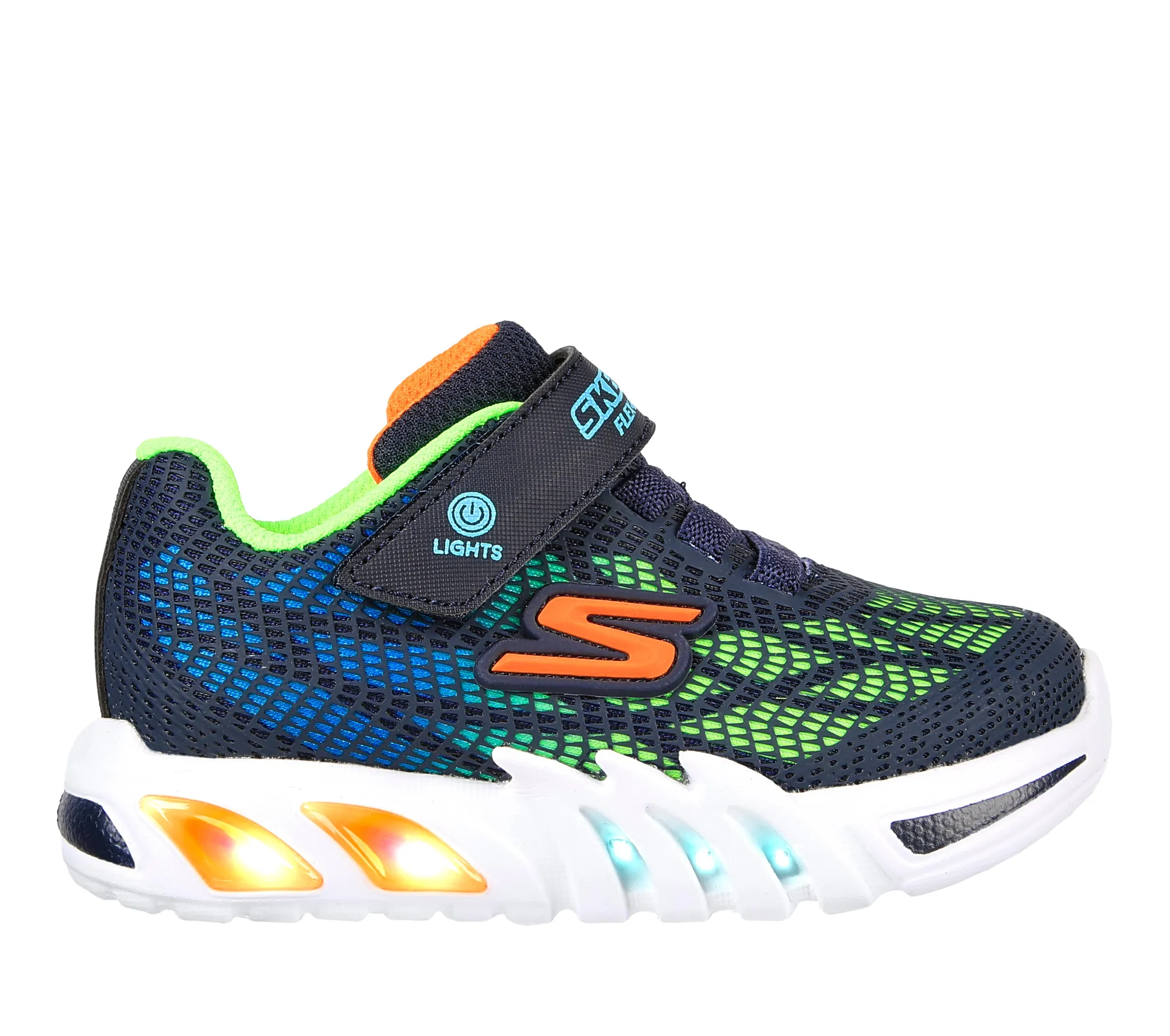 Athletic|SKECHERS Flex-Glow Elite NAVY