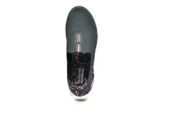 Athletic|SKECHERS GO WALK - Floral Sunrise BLACK