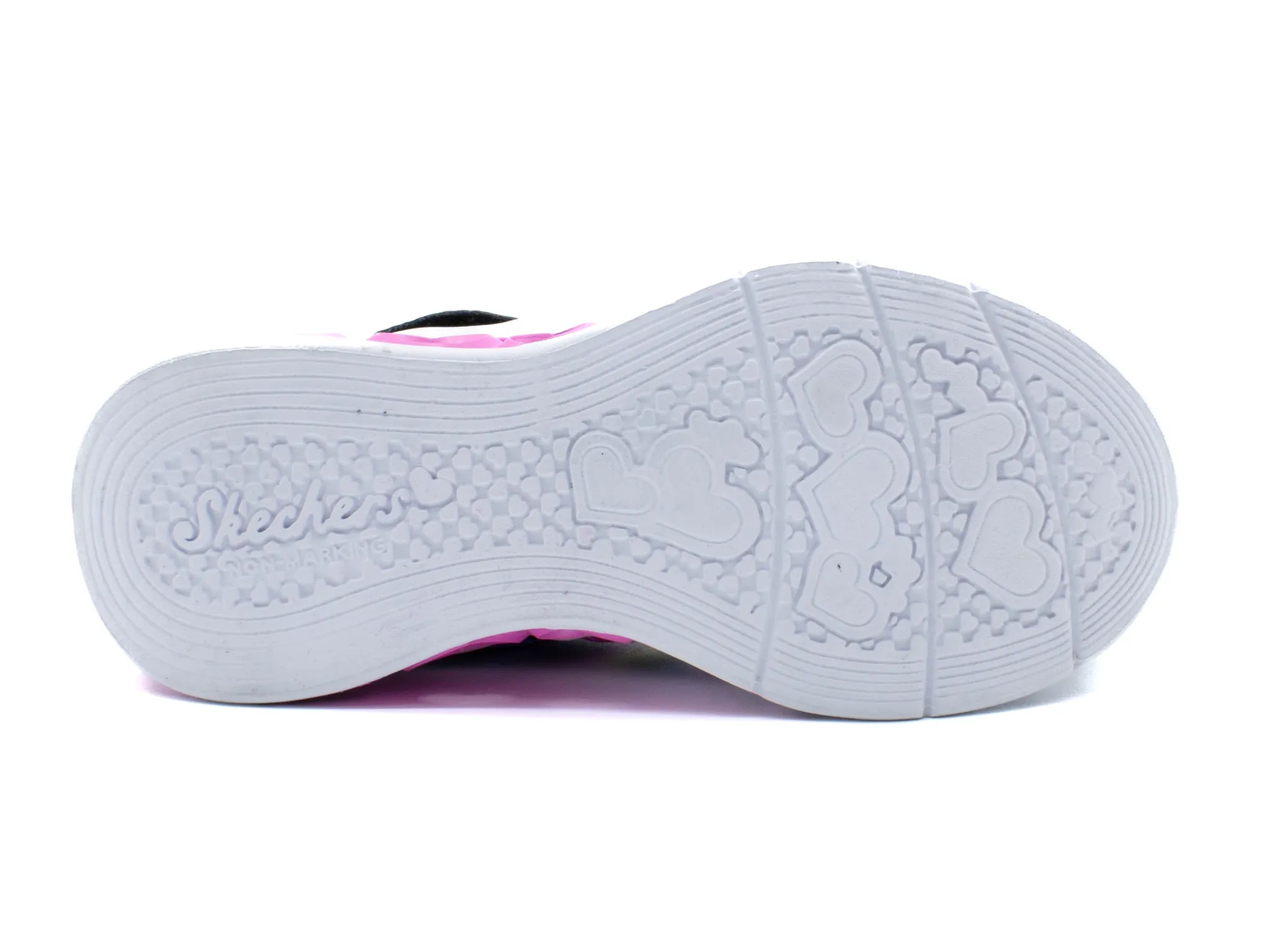 Athletic|SKECHERS Heart Lights Light Up BLACK