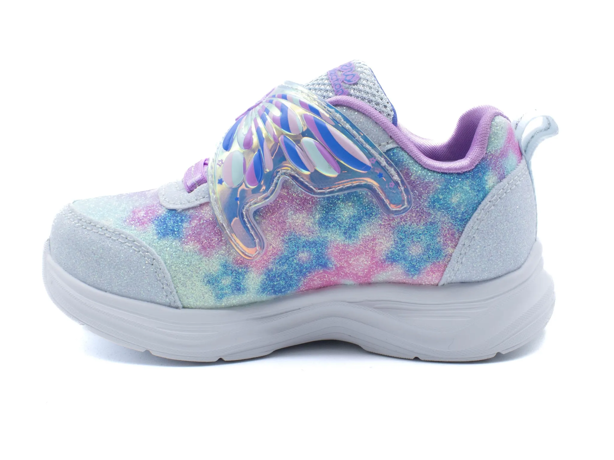 Athletic|SKECHERS Kids' Twinkle Toes Light Up Sneaker Toddler LTBLU