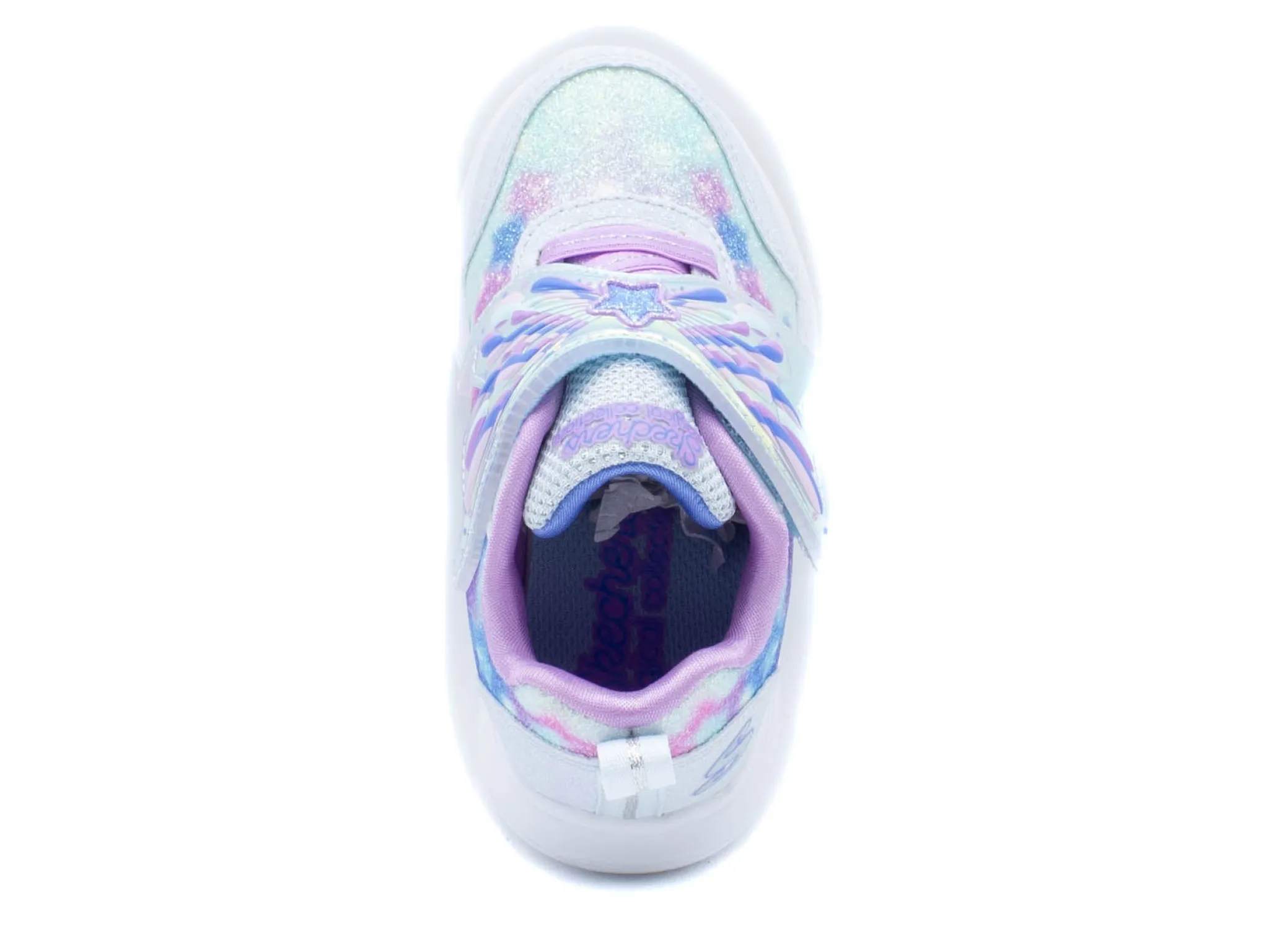 Athletic|SKECHERS Kids' Twinkle Toes Light Up Sneaker Toddler LTBLU