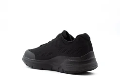 Athletic|SKECHERS Mens Arch Fit - Wide Fit BLACK