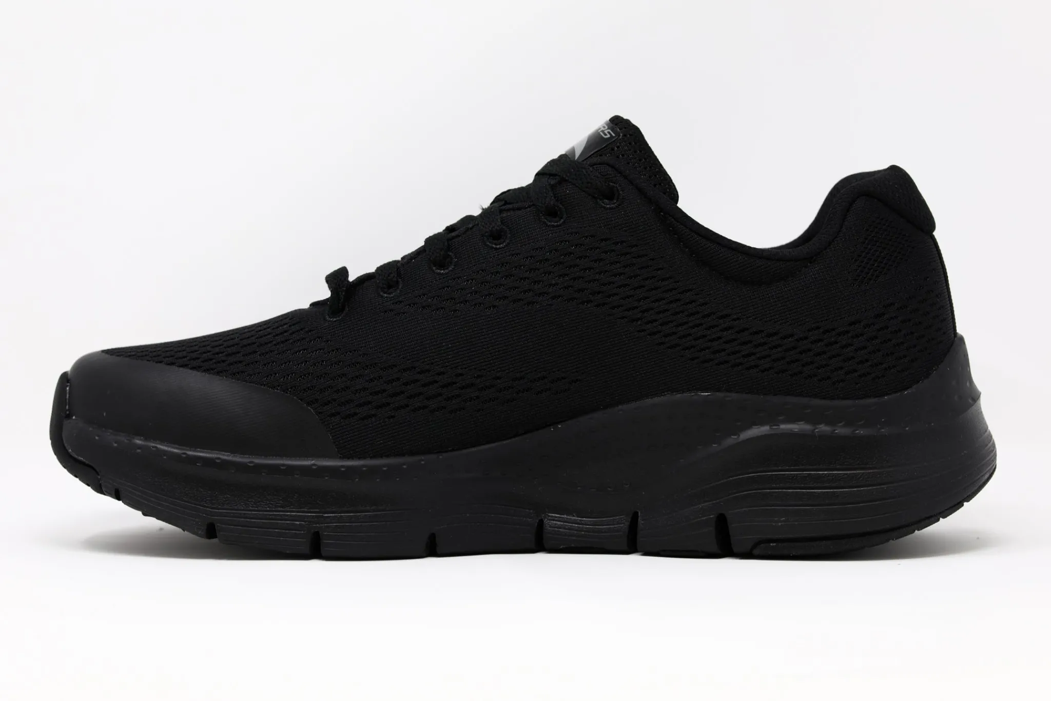 Athletic|SKECHERS Mens Arch Fit - Wide Fit BLACK