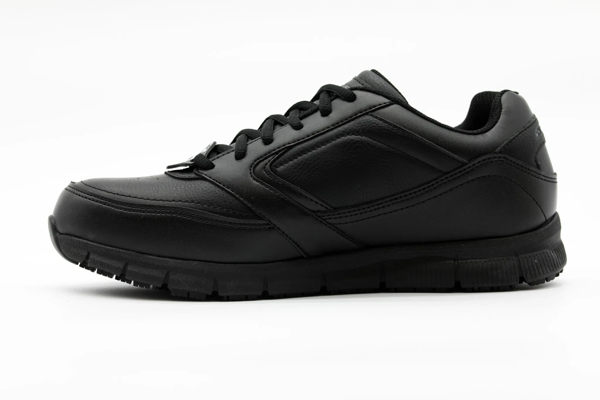 Non Slip|SKECHERS NAMPA Slip Resistant - MENS BLACK