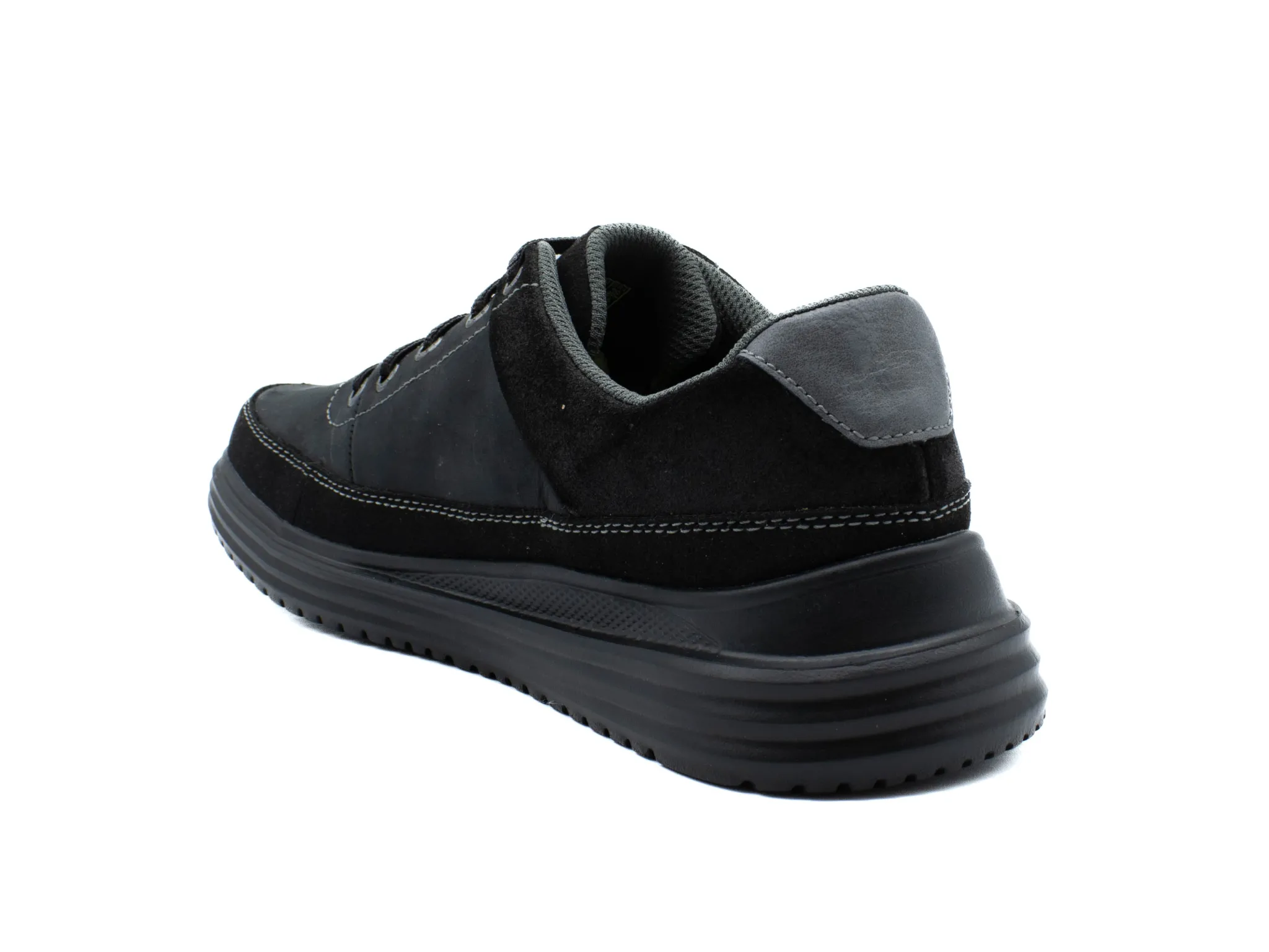 Casual|SKECHERS Proven Aldeno Trainers BLACK