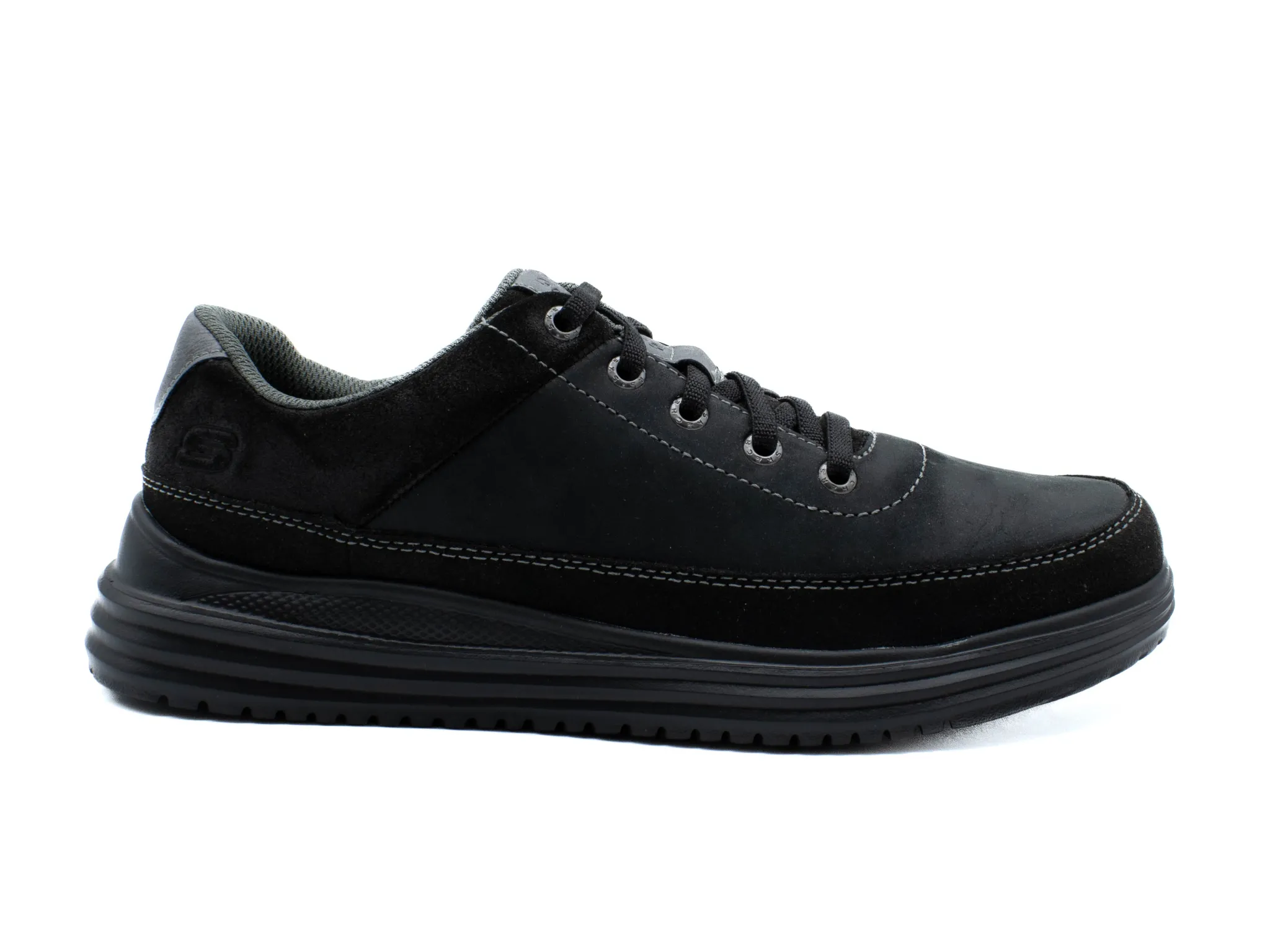 Casual|SKECHERS Proven Aldeno Trainers BLACK