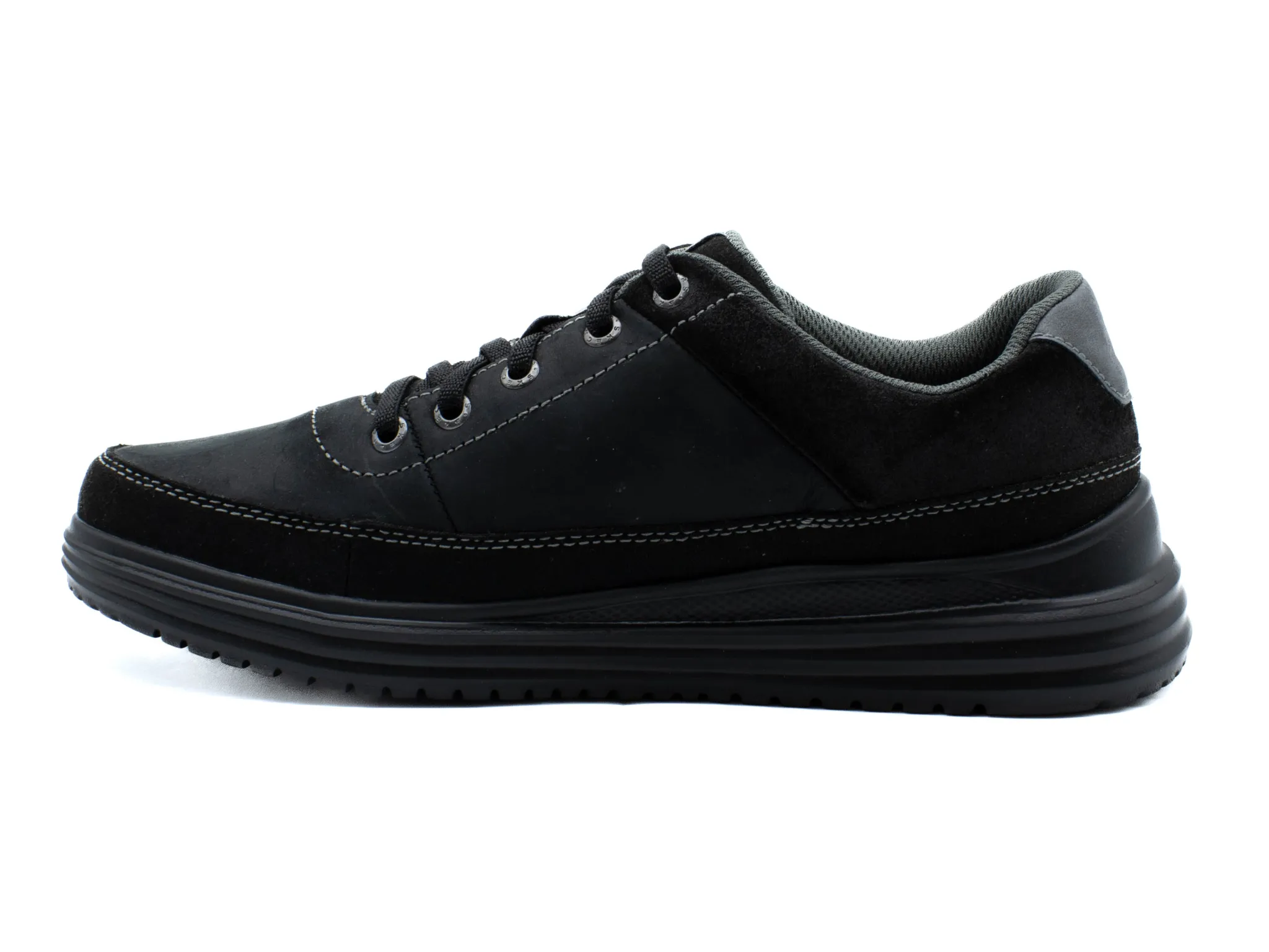 Casual|SKECHERS Proven Aldeno Trainers BLACK
