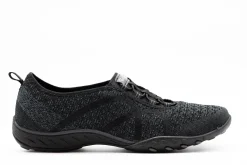Casual|SKECHERS Relaxed Fit: Breathe Easy - Fortune-Knit BLACK