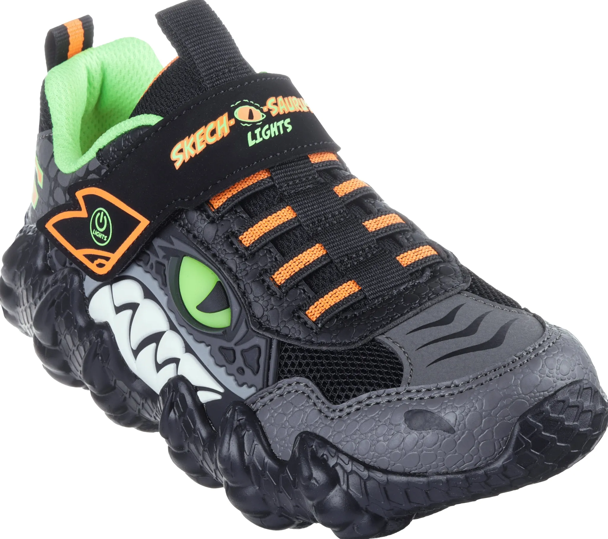 Athletic|SKECHERS Skech-O-Saurus Lights BLACK