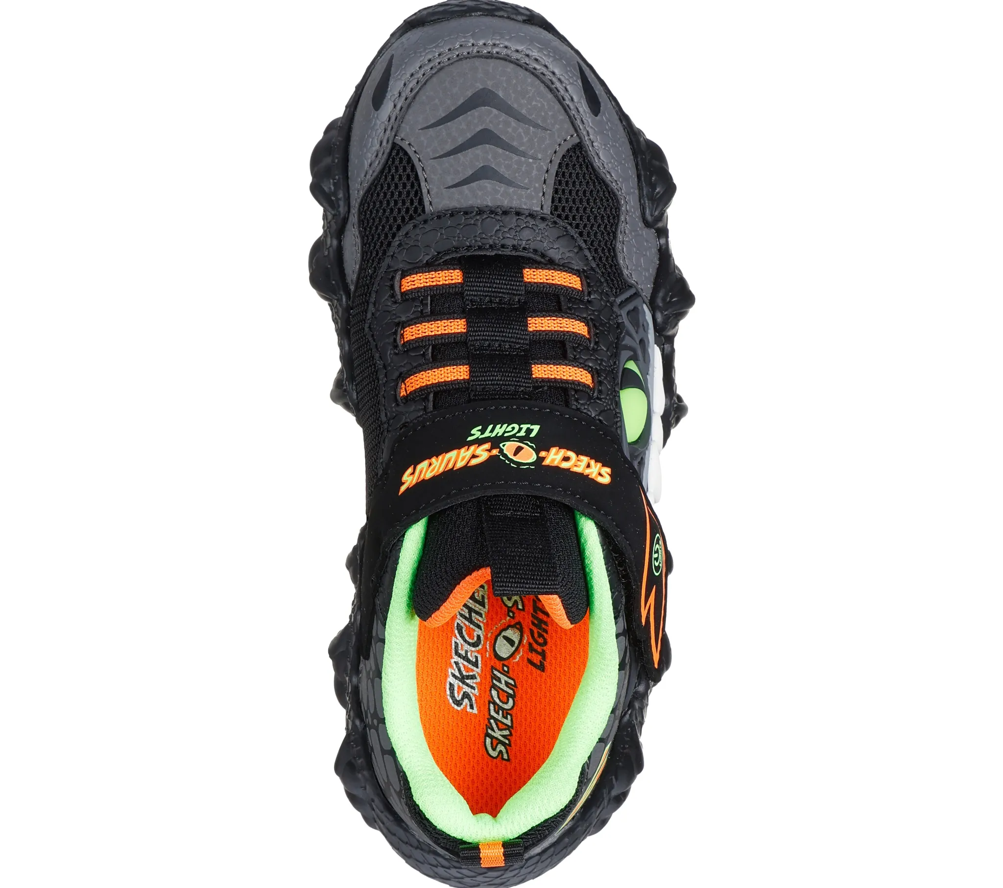 Athletic|SKECHERS Skech-O-Saurus Lights BLACK