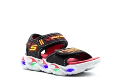 Casual|SKECHERS S Lights: Thermo Splash - Heat-Flo BKRED