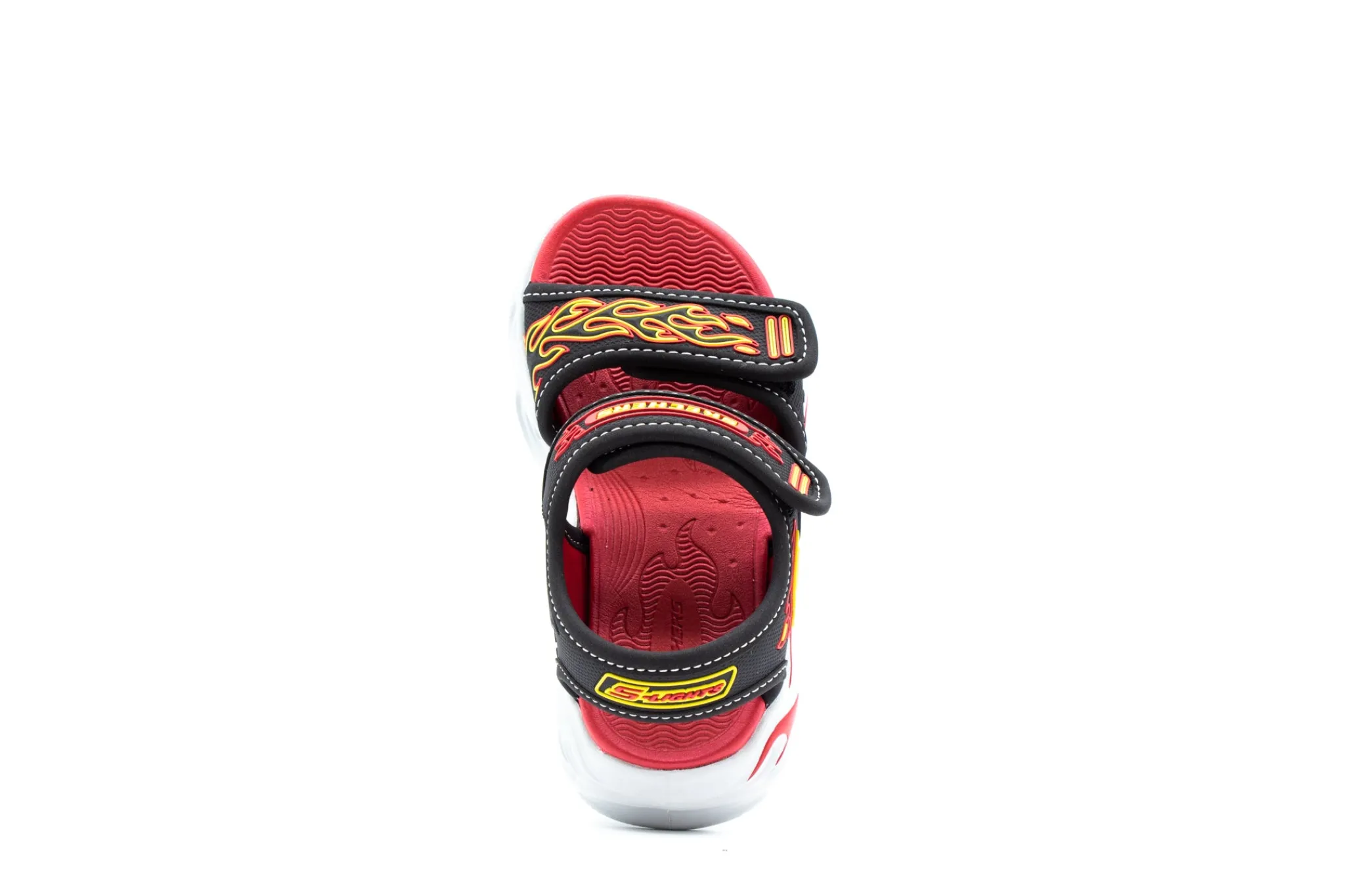 Casual|SKECHERS S Lights: Thermo Splash - Heat-Flo BKRED
