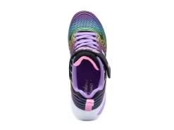 Athletic|SKECHERS S Lights: Wavy Beams BLACK
