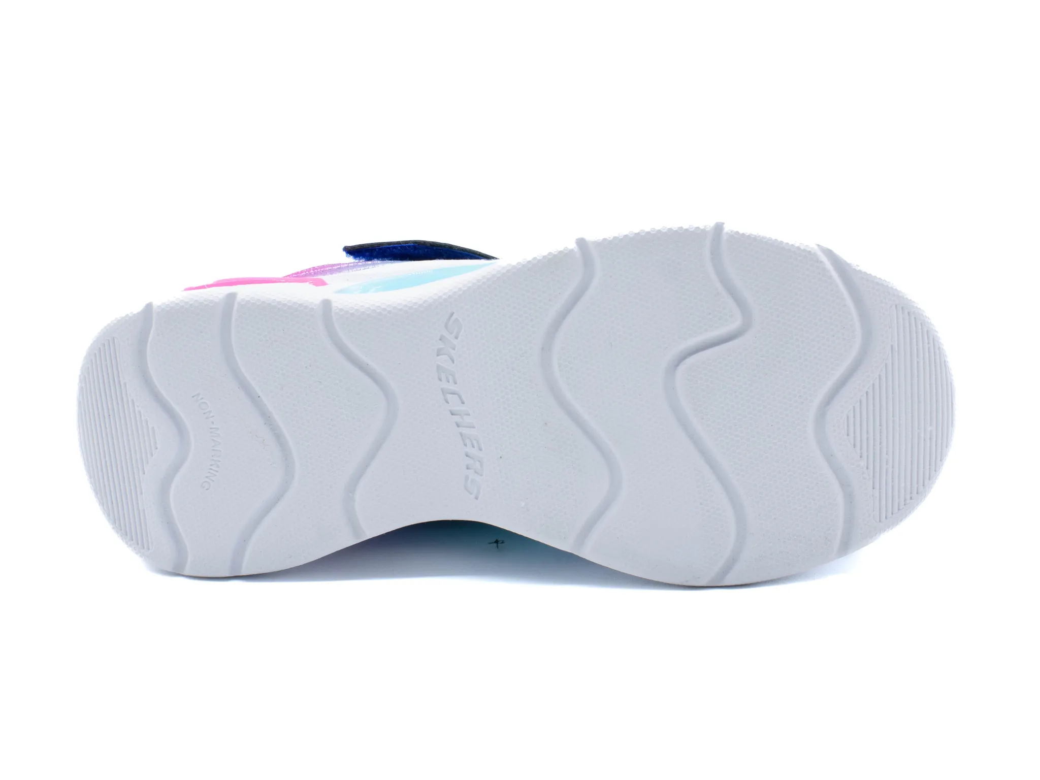 Athletic|SKECHERS S-Lights: Wavy Beams - Ombre Express NAVY