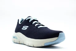 Athletic|SKECHERS Sport Arch Fit Big Appeal /Light Blue NAVY