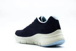 Athletic|SKECHERS Sport Arch Fit Big Appeal /Light Blue NAVY