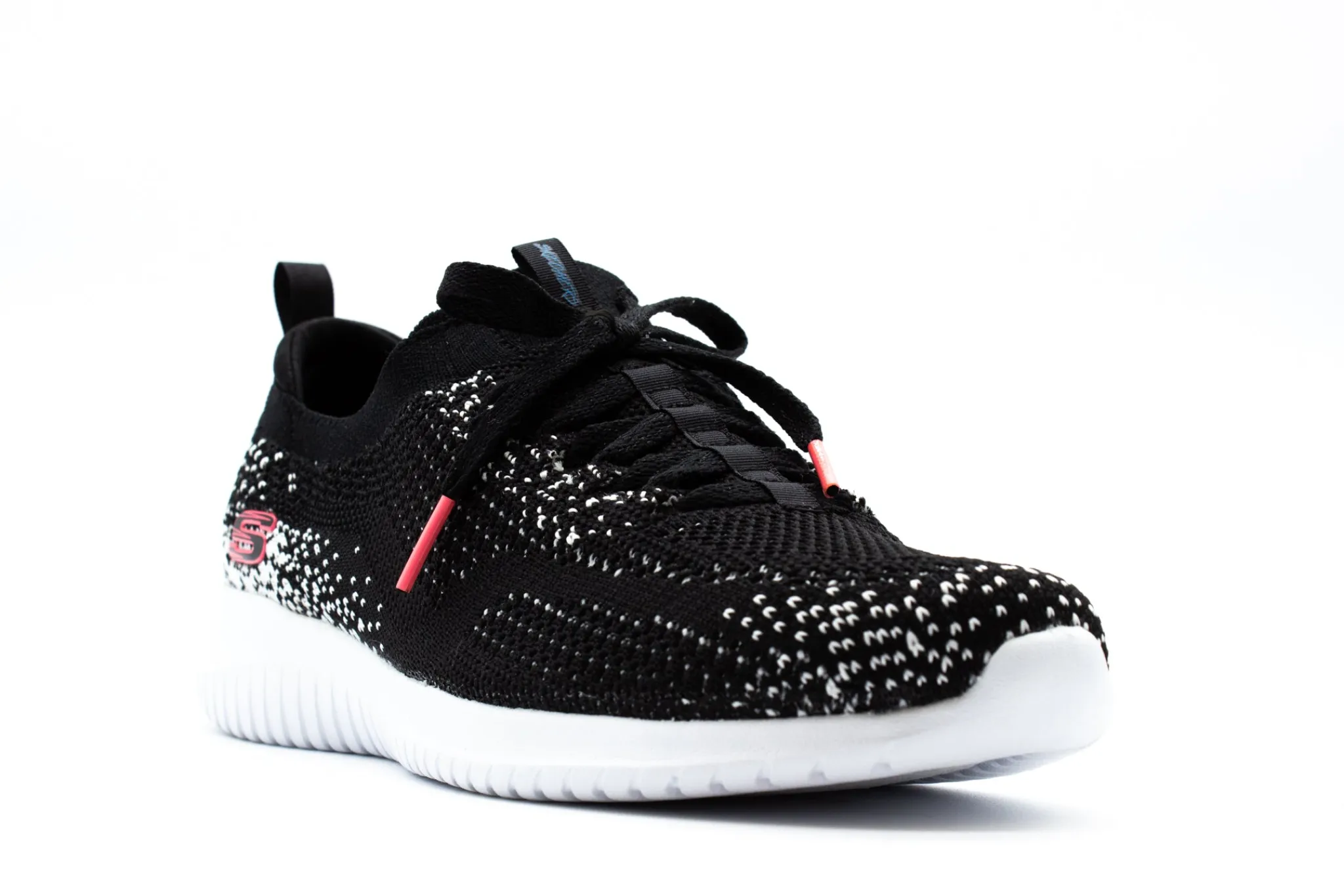 Athletic|SKECHERS ULTRA FLEX BKWHT