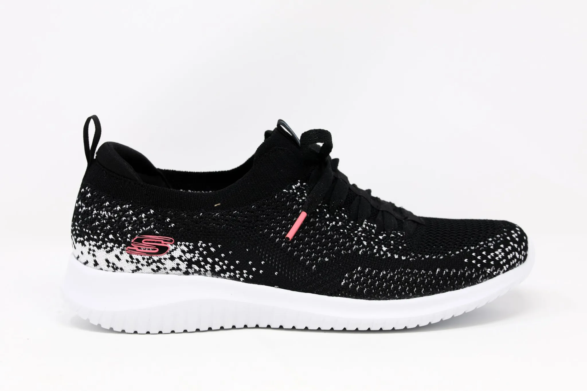 Athletic|SKECHERS ULTRA FLEX BKWHT