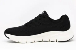 Athletic|SKECHERS WOMEN'S ARCH FIT - SUNNY OUTLOOK ATHLETIC SHOES BKWHT