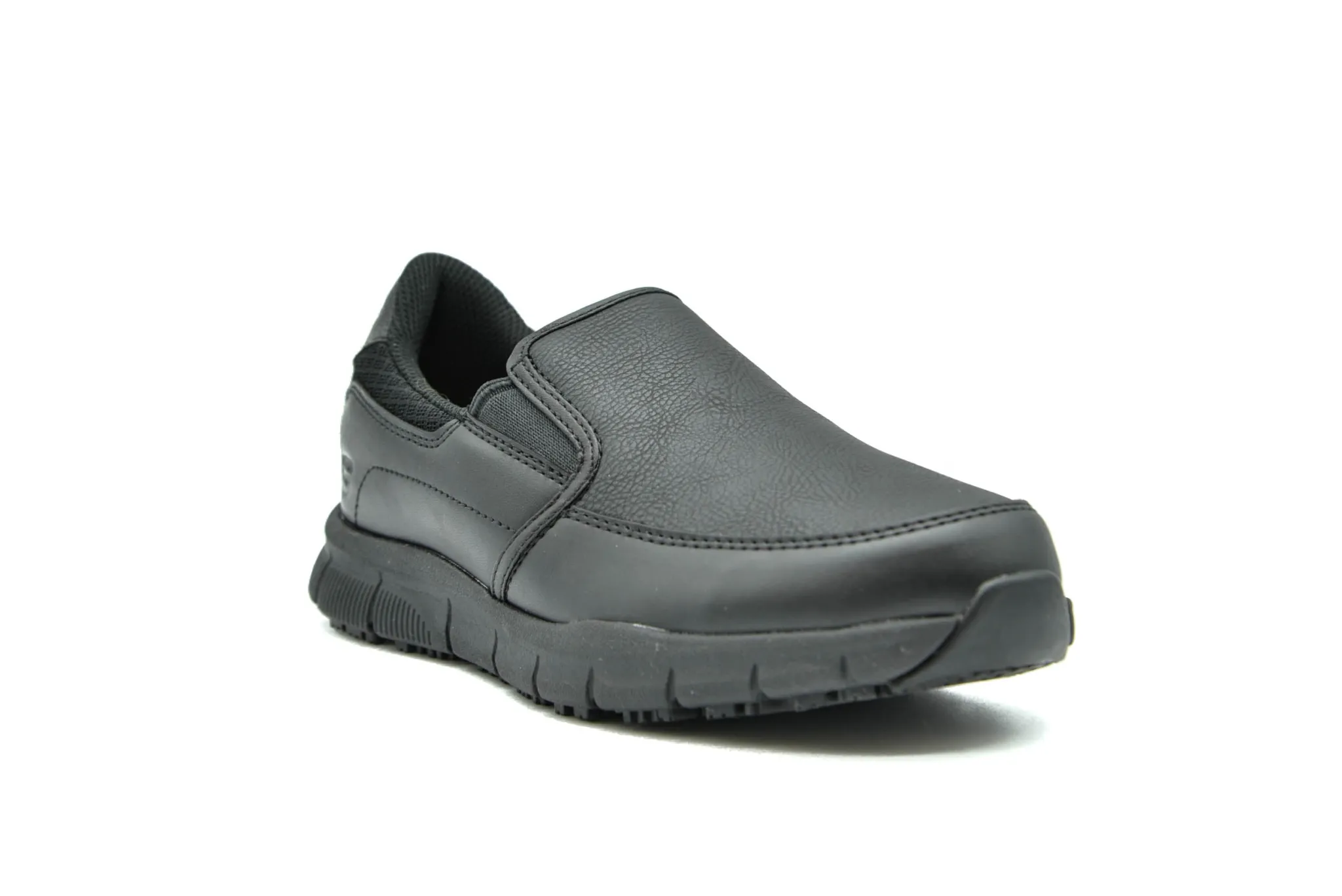 Non Slip|SKECHERS Work Nampa-Groton BLACK