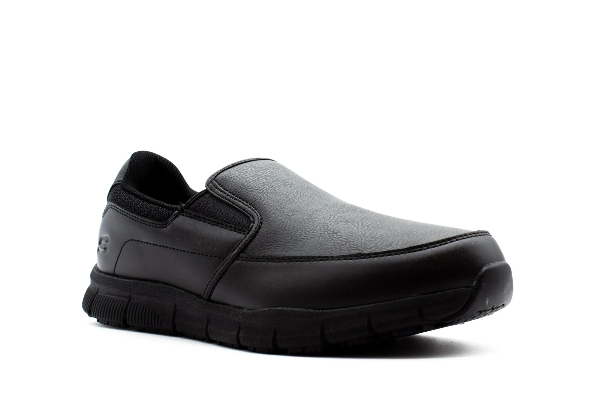Non Slip|SKECHERS Work Nampa Groton BLACK