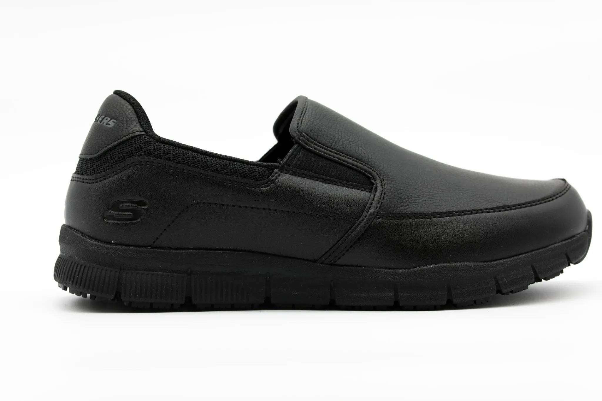 Non Slip|SKECHERS Work Nampa Groton BLACK