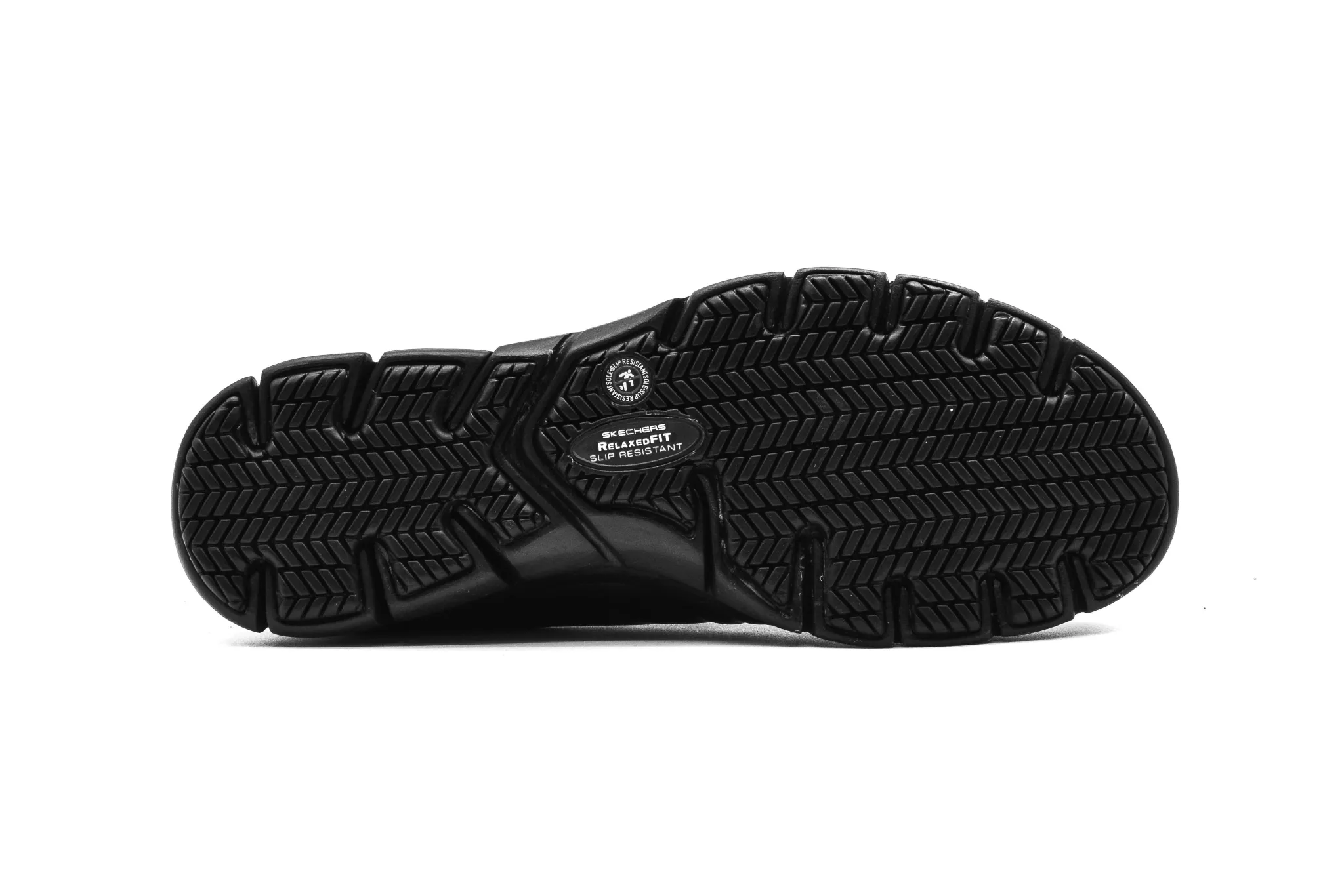 Non Slip|SKECHERS Work: Relaxed Fit - Eldred Slip Resistant BLK
