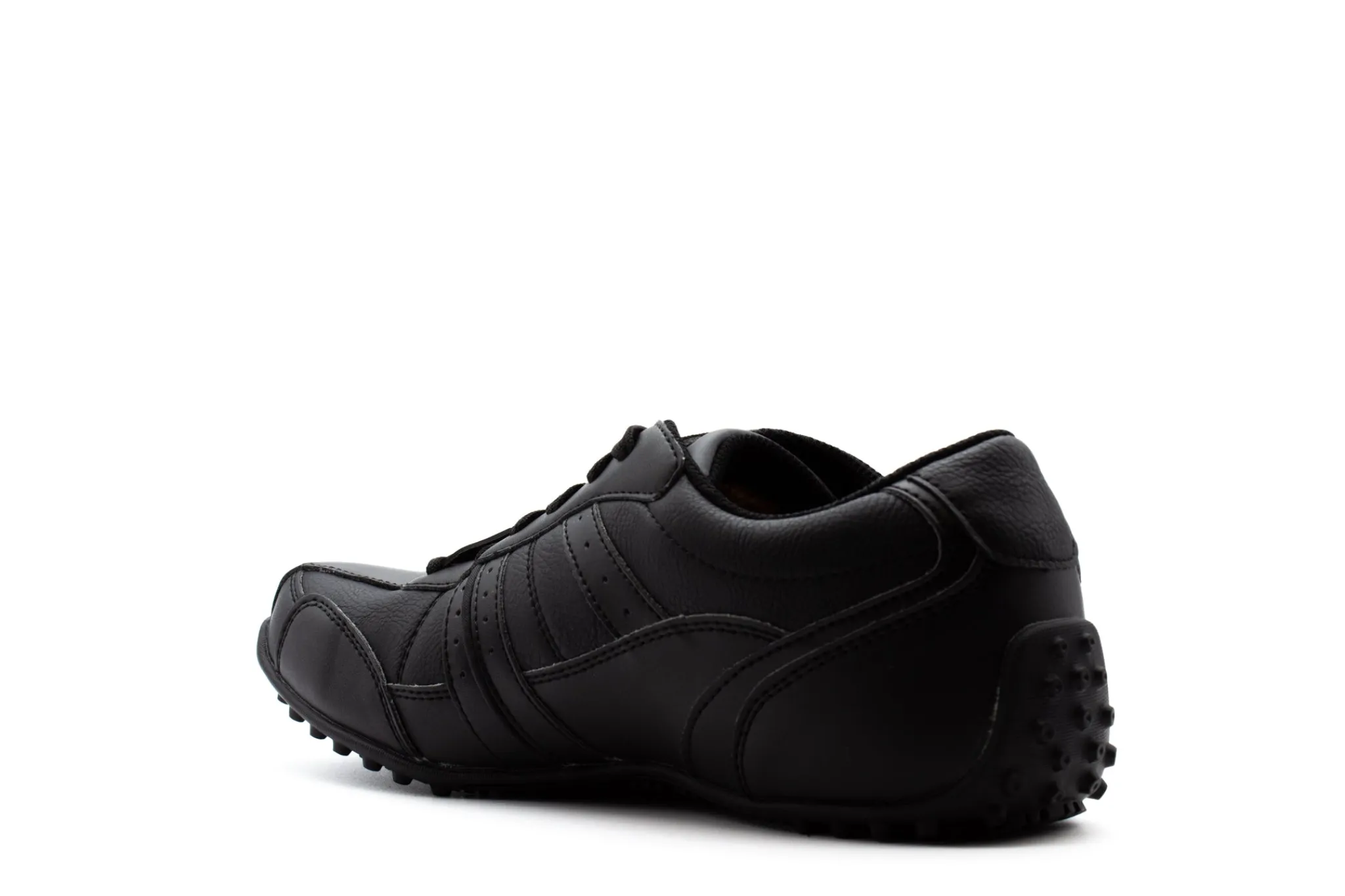 Non Slip|SKECHERS Work Relaxed Fit: Elston Slip Resistant BLACK