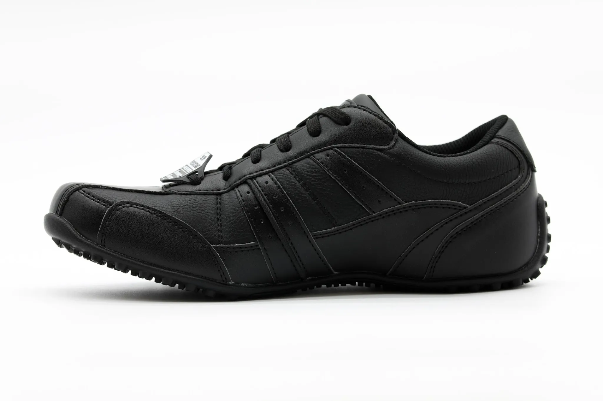 Non Slip|SKECHERS Work Relaxed Fit: Elston Slip Resistant BLACK