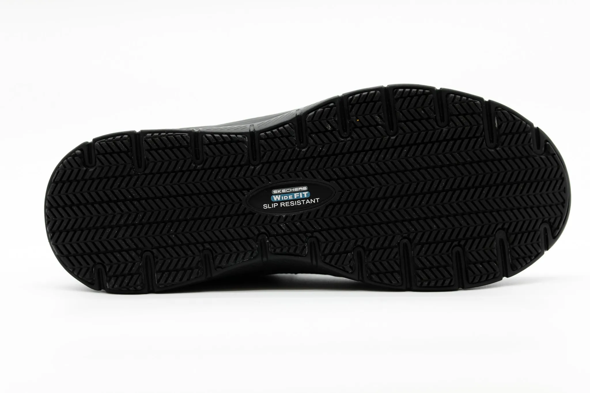 Non Slip|SKECHERS Work Relaxed Fit: Flex Advantage Slip Resistant BLACK